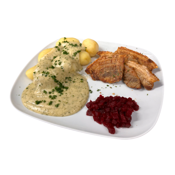 Stegt Flsk m. kartofler