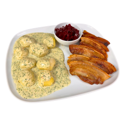 Stegt Flsk m. kartofler