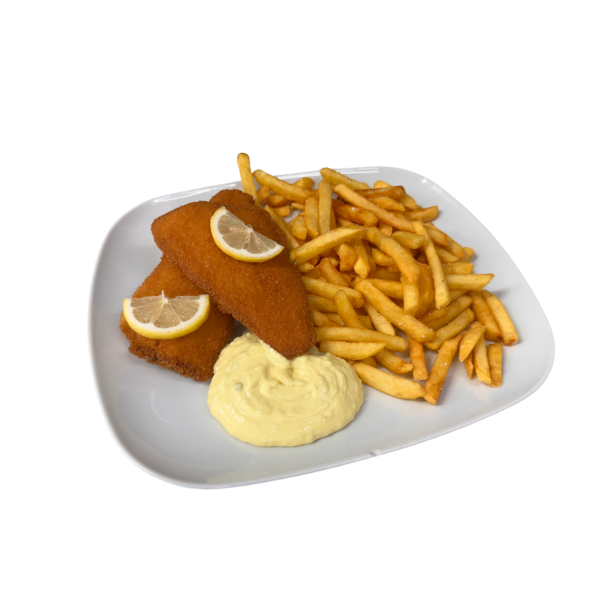 Fiskefilet m. Pommes Frites