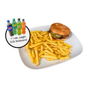 Frikadellesandwich menu