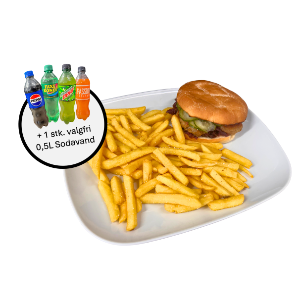 Frikadellesandwich menu