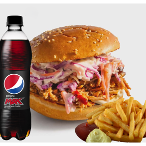 Pulled Pork Burger Menu