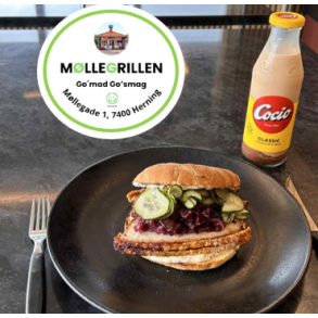 Ribbensandwich med dijon/mayo dressing