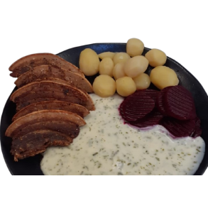 Stegt flsk m/persillesovs, hver tirsdag